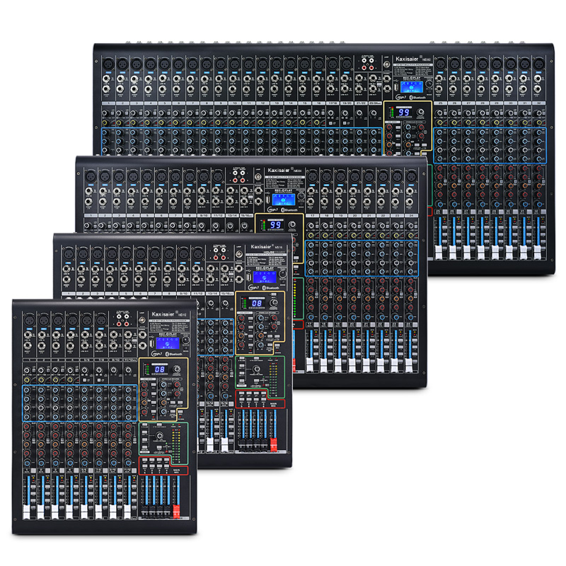 MD12/MD16/MD24/MD32  八编组数字效果调音台